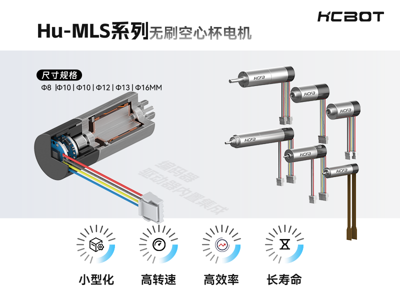 Hu-MLS系列无刷空心杯电机