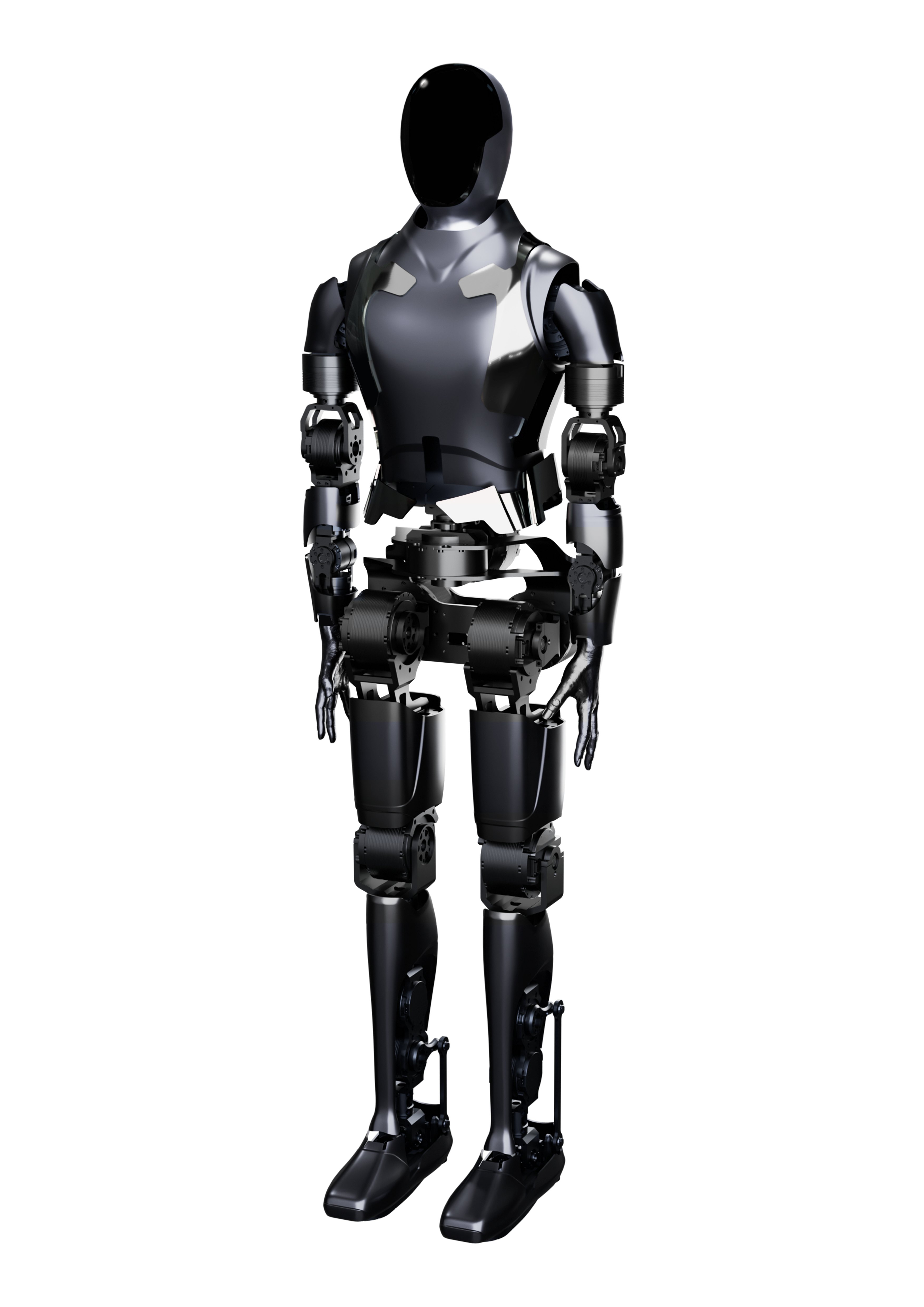 YMBot-F 型工业双足人形机器人（全力控电机，工业外观）