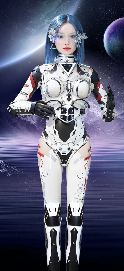 火星美女机器人松山湖望野博物馆导览案例