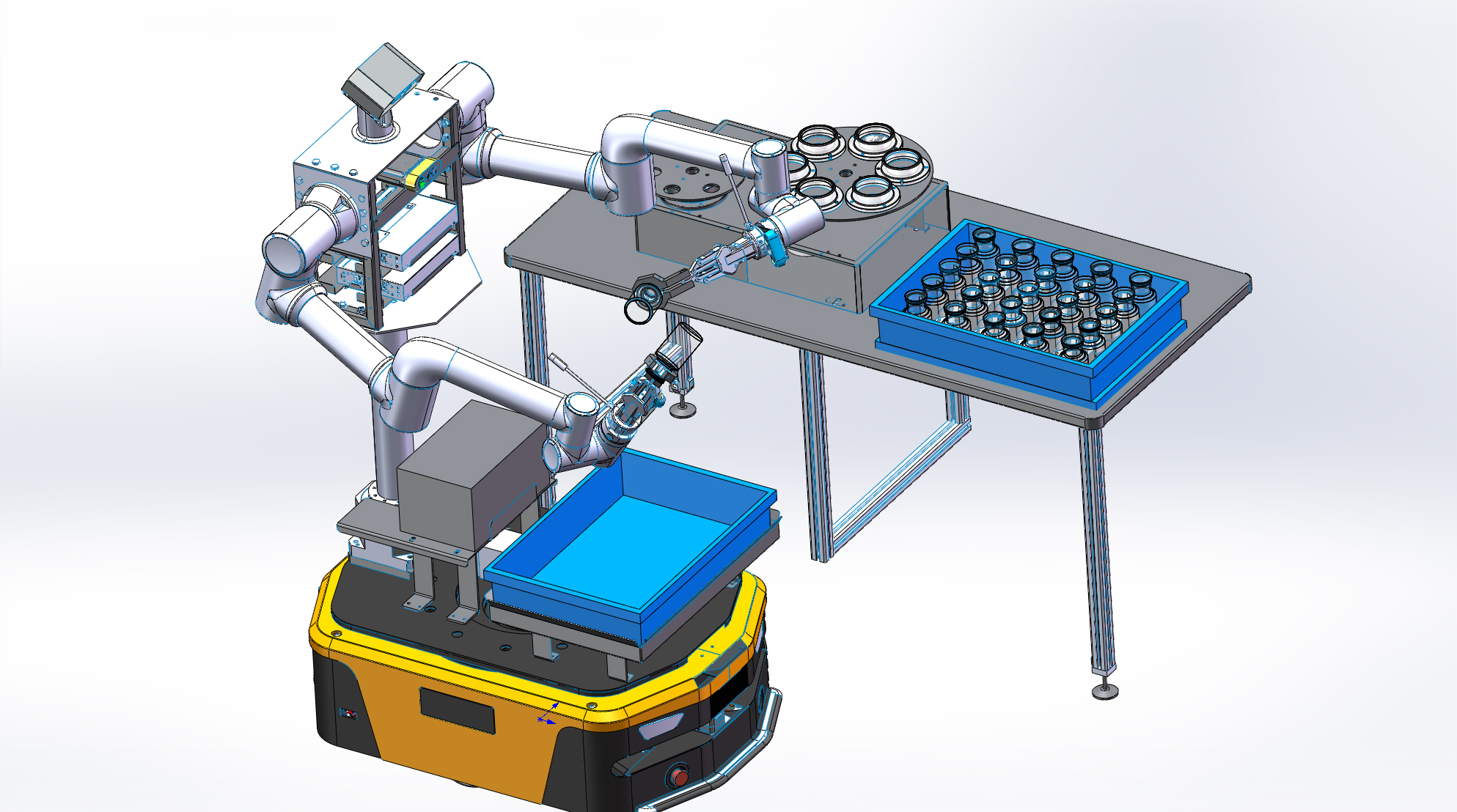 苯乙烯装置高危取样无人化升级：机器人 “零接触” 安全转运