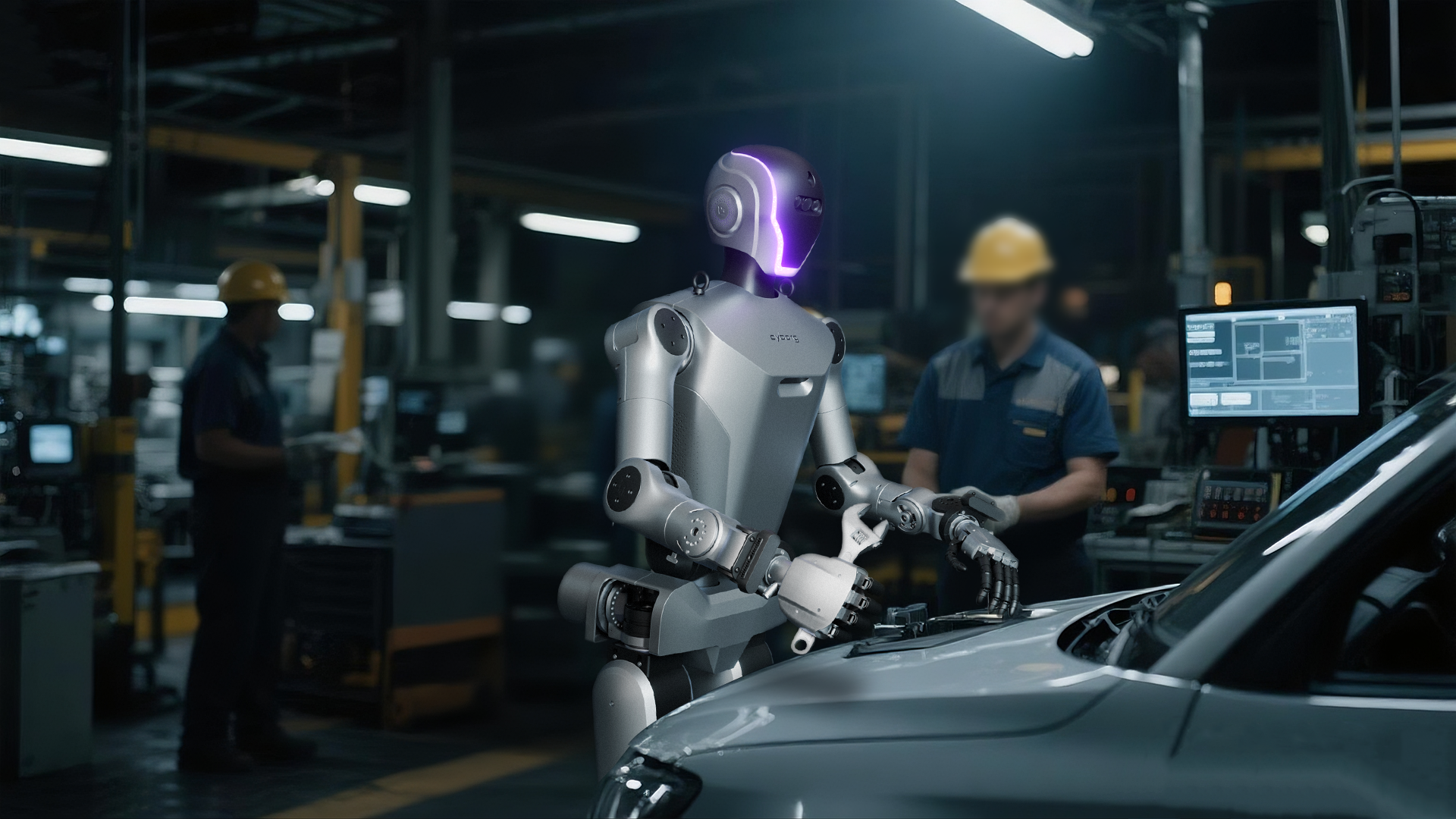 车厂的质检装配