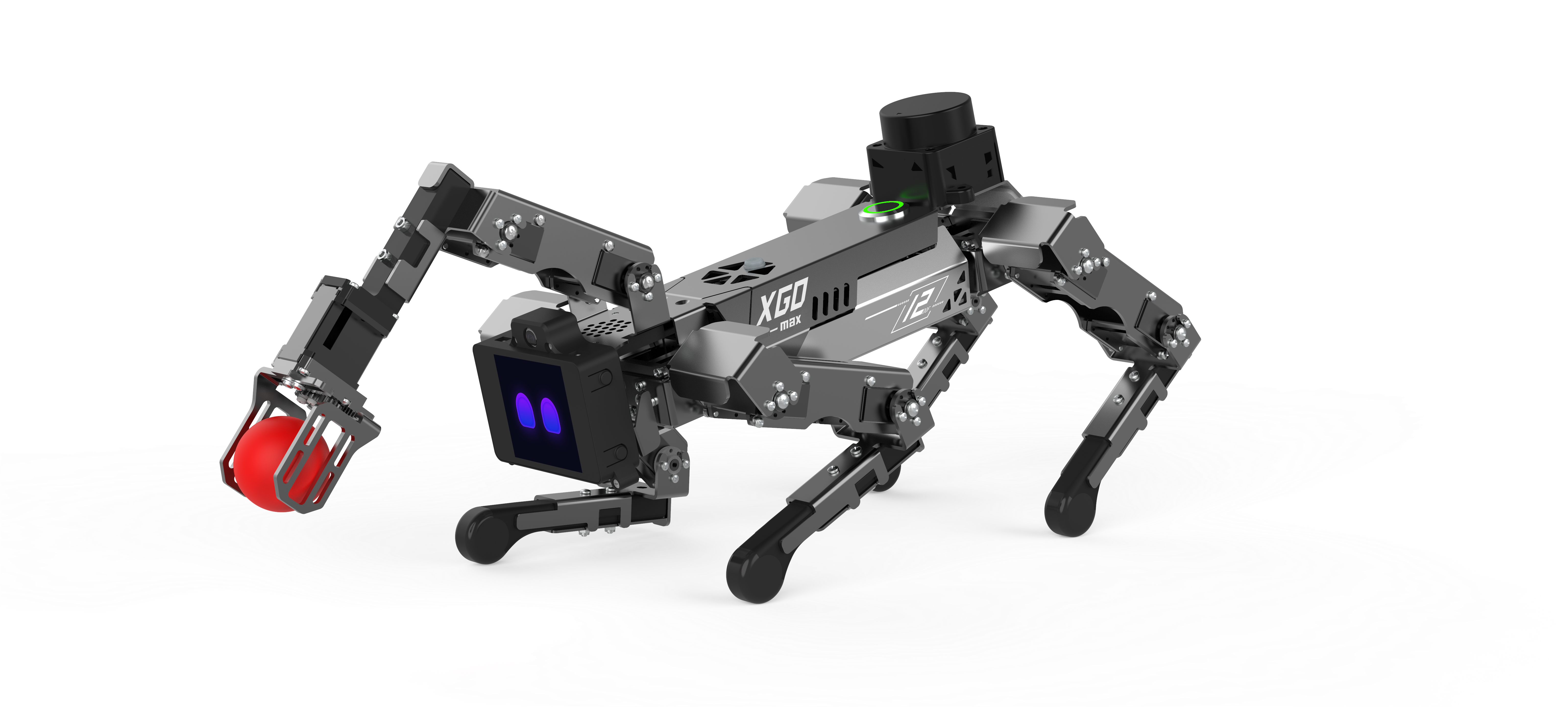 桌面级四足机器人