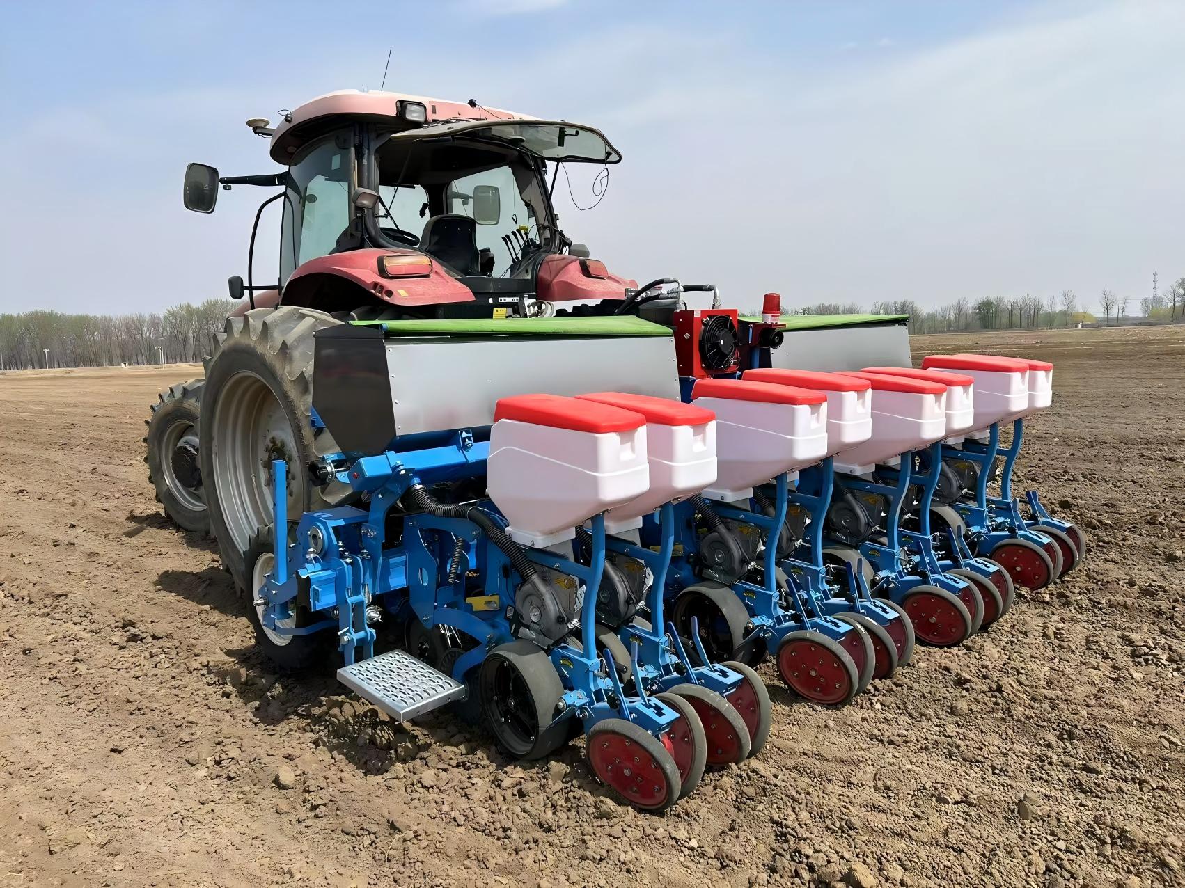 电驱气力式精量播种机