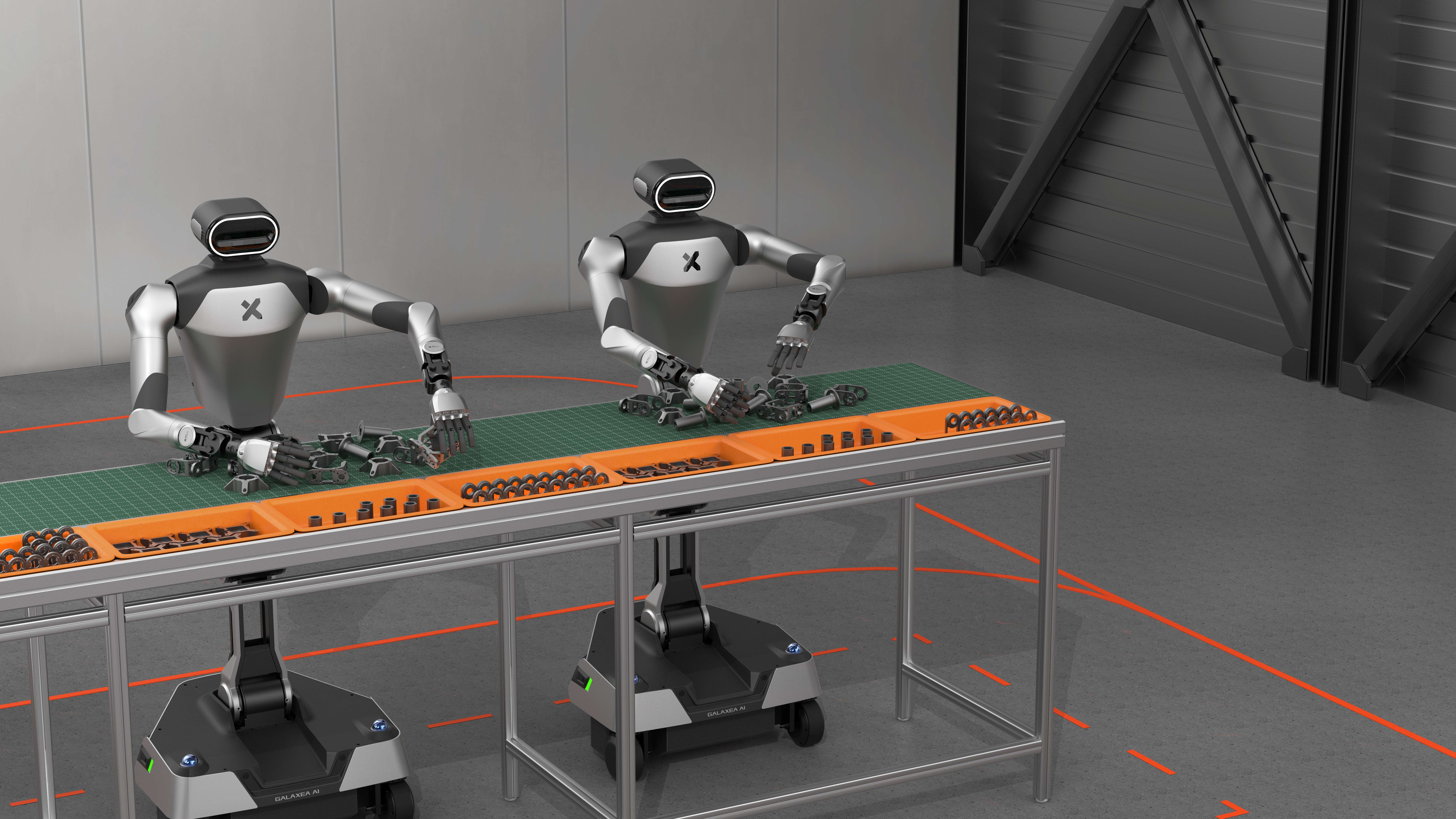 星海图仿人形产品工业应用