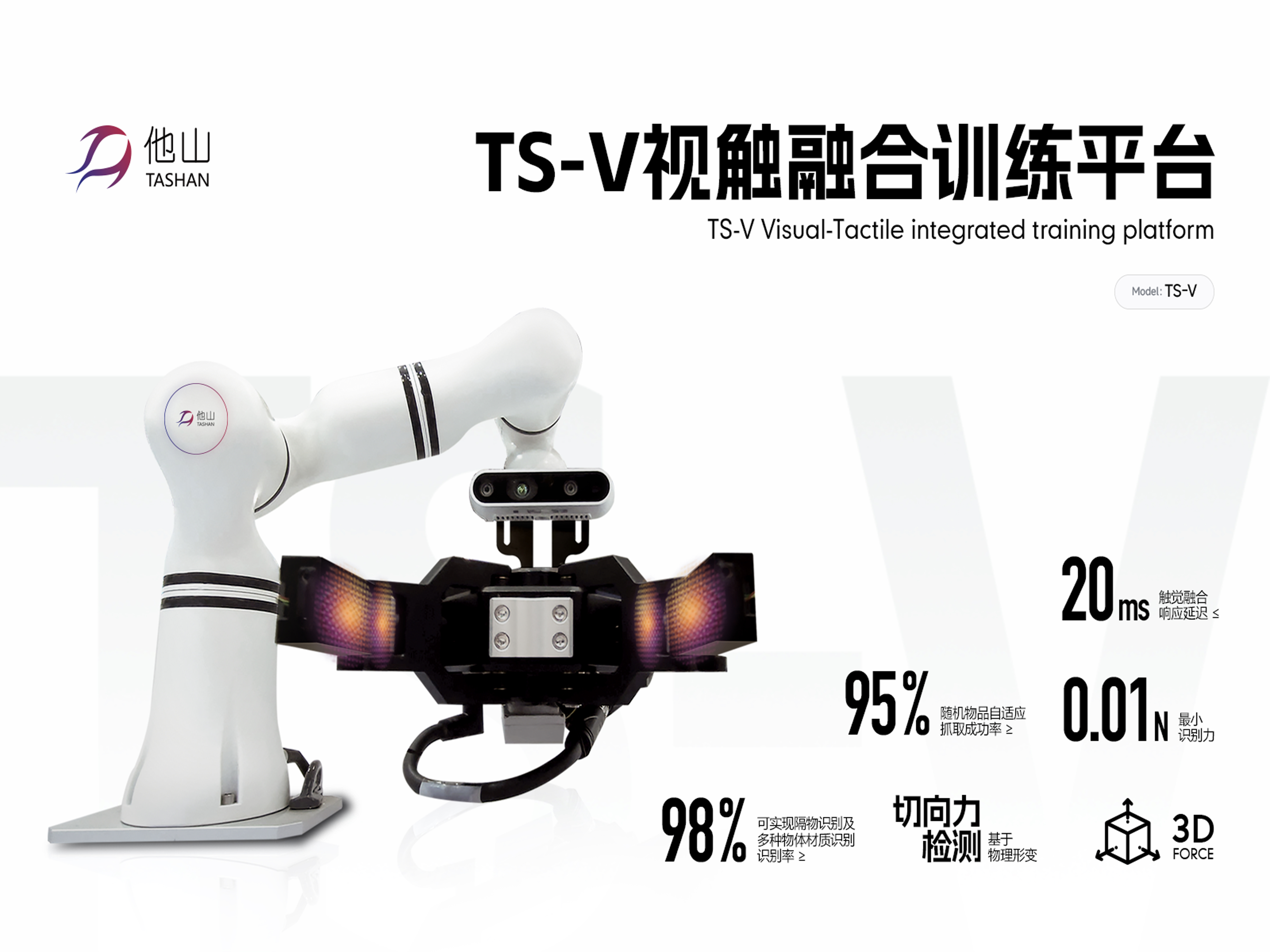 TS-V 视触融合训练平台