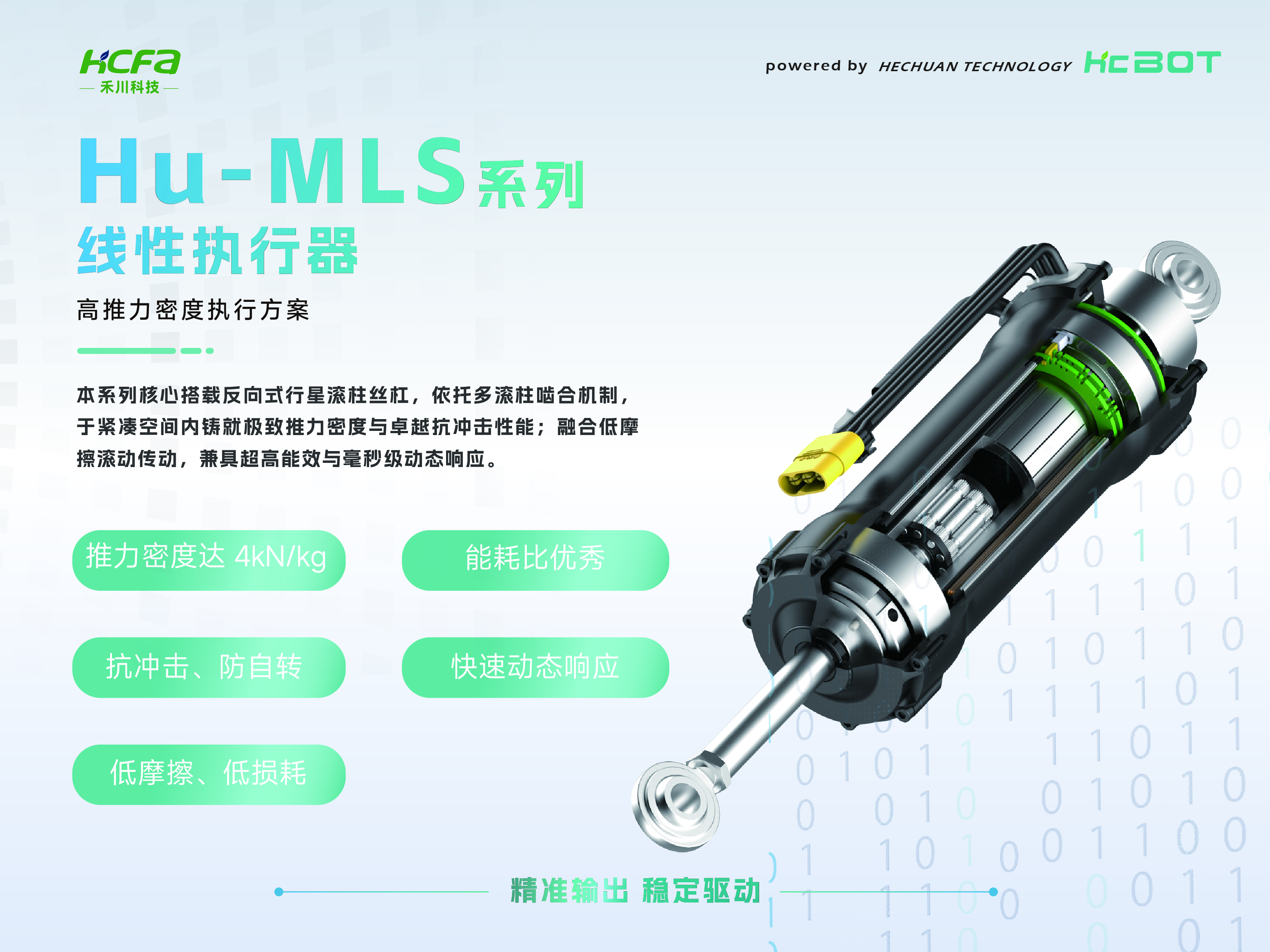 Hu-MLS系列关节执行器