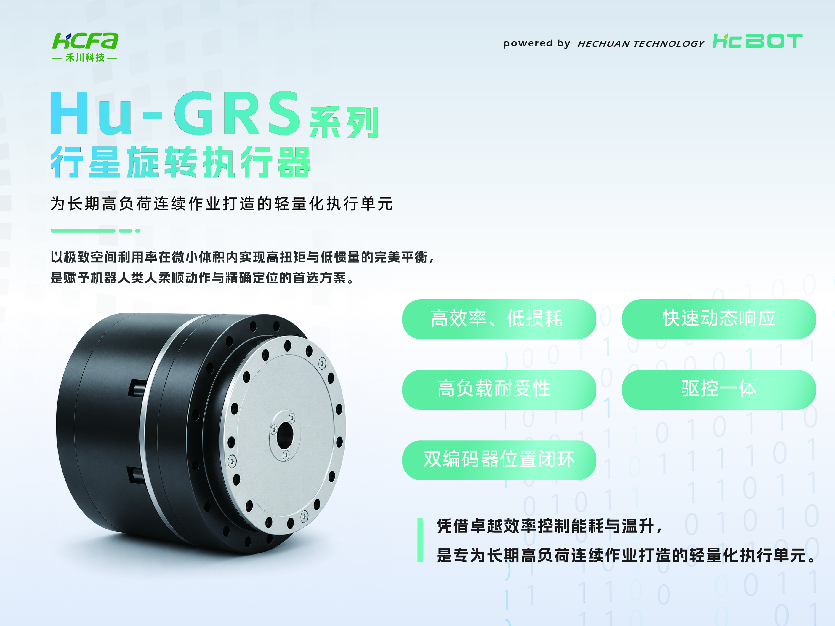 Hu-GRS系列行星旋转执行器