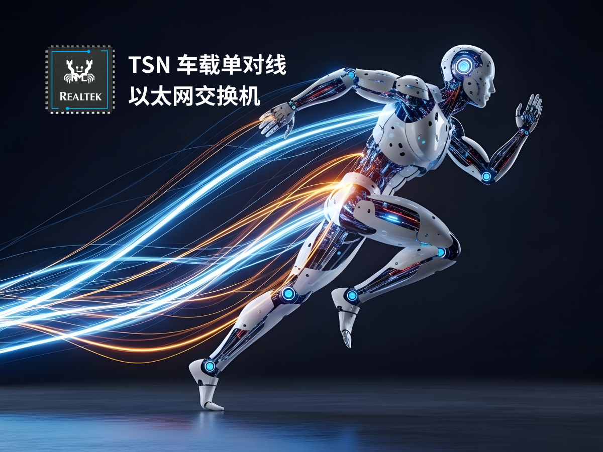 TSN 车载单对线以太网交换机
